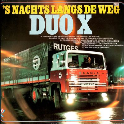 Duo X - 's Nachts Langs De Weg (LP)