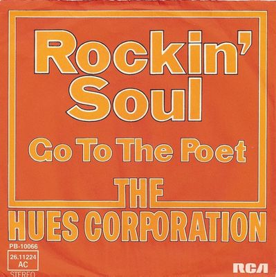 Hues Corporation - Rockin' Soul Vinyl Singles Media VG+ / Sleeve G+