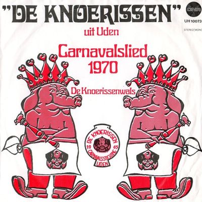 Knoerissen - Carnavalslied 1970 Vinyl Singles Vinyl Zeer Goed / Hoesje Goed "VINYLSINGLES.NL"