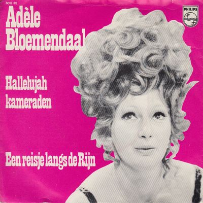 Adèle Bloemendaal - Hallelujah Kameraden Vinyl Singles Vinyl Zeer Goed / Hoesje Goed "VINYLSINGLES.NL"