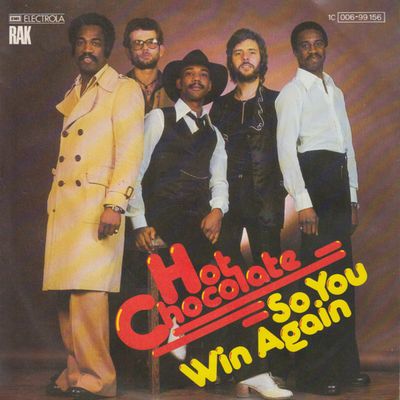 Hot Chocolate - So You Win Again Vinyl Singles Vinyl Zeer Goed / Hoesje Goed "VINYLSINGLES.NL"