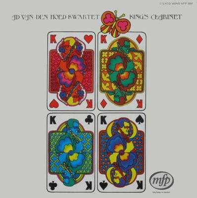 Ad Van Den Hoed Kwartet - King's Clarinet (LP)