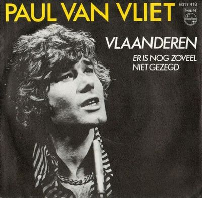 Paul van Vliet - Vlaanderen Vinyl Singles Vinyl (VG) <br> Hoes (G+)