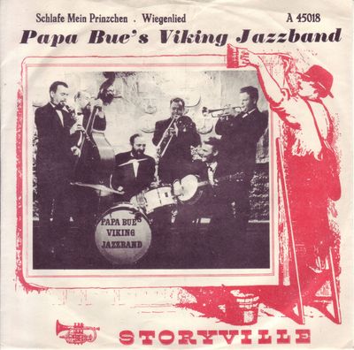 Papa Bue's Viking Jazz Band - Schlafe Mein Prinzchen Vinyl Singles Vinyl (VG) <br> Hoes (G+)