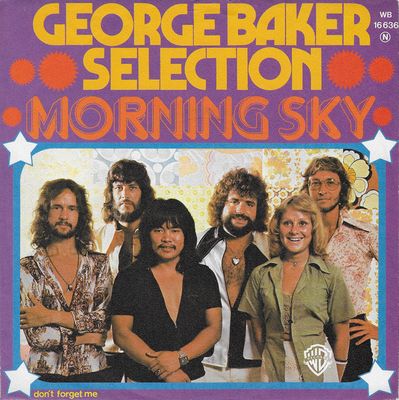 George Baker Selection - Morning Sky Vinyl Zeer Goed / Hoesje Goed "VINYLSINGLES.NL"