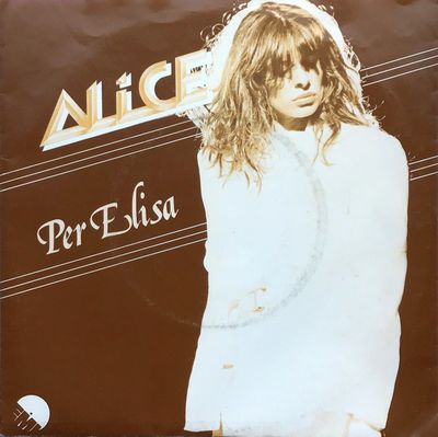 Alice - Per Elisa Vinyl Singles Vinyl Zeer Goed / Hoesje Goed "VINYLSINGLES.NL"