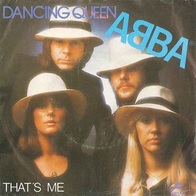 ABBA - Dancing Queen Vinyl Singles Vinyl Zeer Goed / Hoesje Goed "VINYLSINGLES.NL"