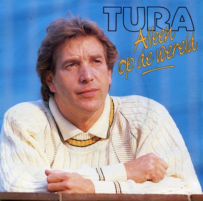 Will Tura - Alleen Op De Wereld Vinyl Zeer Goed / Hoesje Stickertje "VINYLSINGLES.NL"