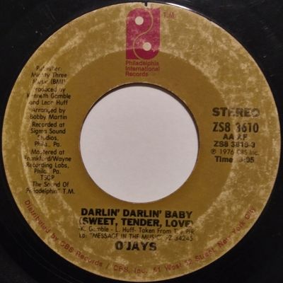 O'Jays - Darlin' Darlin' Baby (Sweet, Tender, Love)