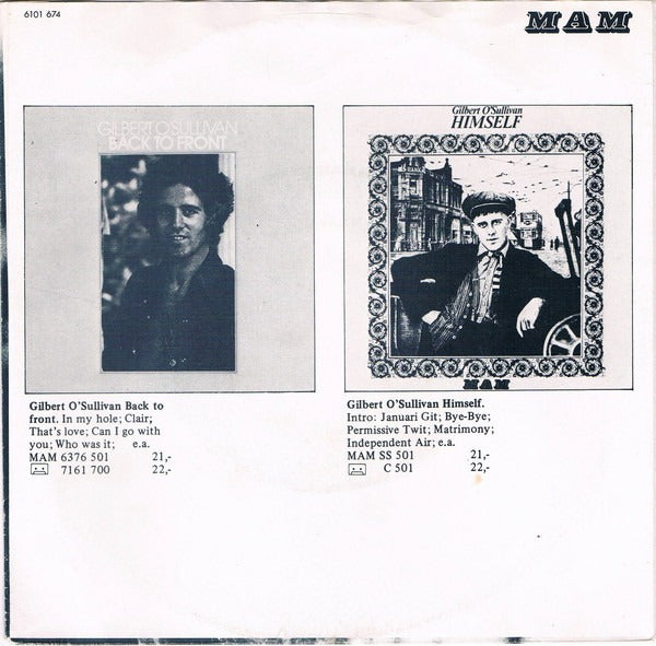Gilbert O'Sullivan - Ooh Baby