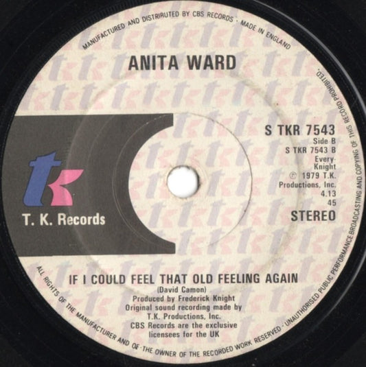 Anita Ward - Ring My Bell Vinyl Singles Vinyl Zeer Goed / Hoesje Generic "VINYLSINGLES.NL"