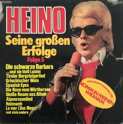 Heino - Seine Großen Erfolge 5 (LP) Vinyl LP Vinyl (VG) <br> Hoes (G+)