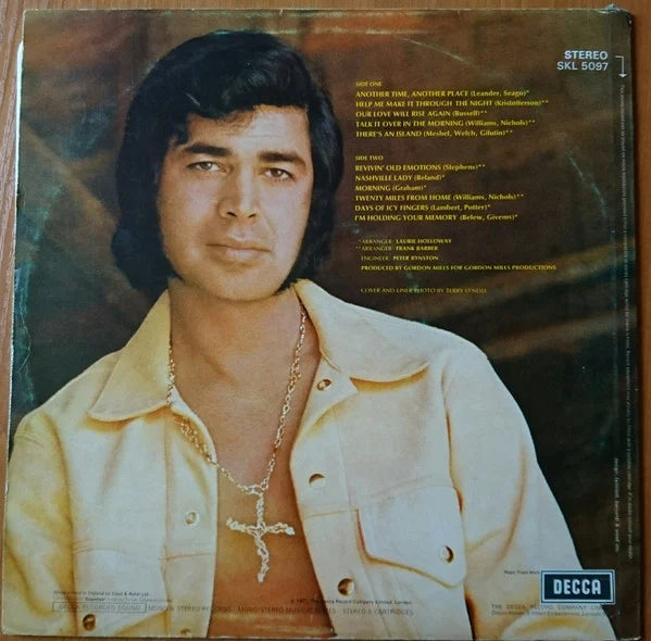 Engelbert Humperdinck - Another Time, Another Place (LP) Vinyl LP Vinyl Very Good (VG) <br> Hoes Good Plus (G+)