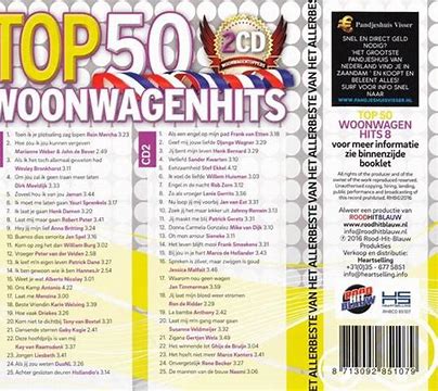 Various - Top 50 Woonwagenhits 8 (CD) Compact Disc Vinyl Very Good (VG) <br> Hoes Good Plus (G+)