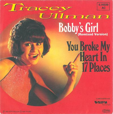 Tracey Ullman - Bobby's Girl Vinyl Singles Media VG+ \ Sleeve G+