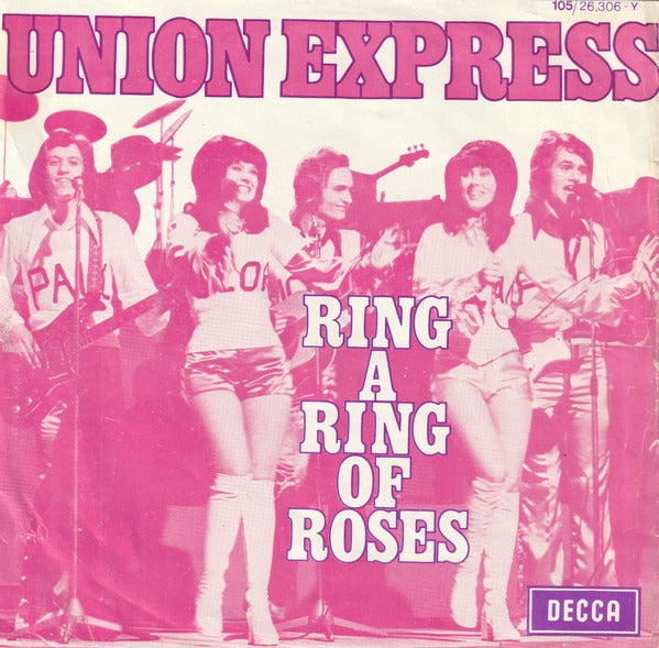 Union Express - Ring A Ring Of Roses Vinyl Singles Vinyl Very Good (VG) <br> Hoes Good Plus (G+)