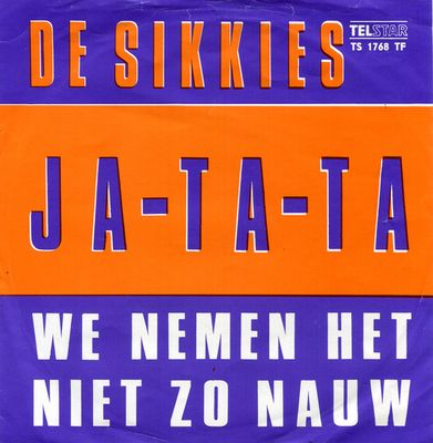 Sikkies - Ja-Ta-Ta Vinyl Singles Vinyl (VG) <br> Hoes (G+)