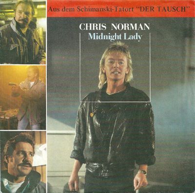 Chris Norman - Midnight Lady Vinyl Singles Vinyl Zeer Goed / Hoesje Goed "VINYLSINGLES.NL"