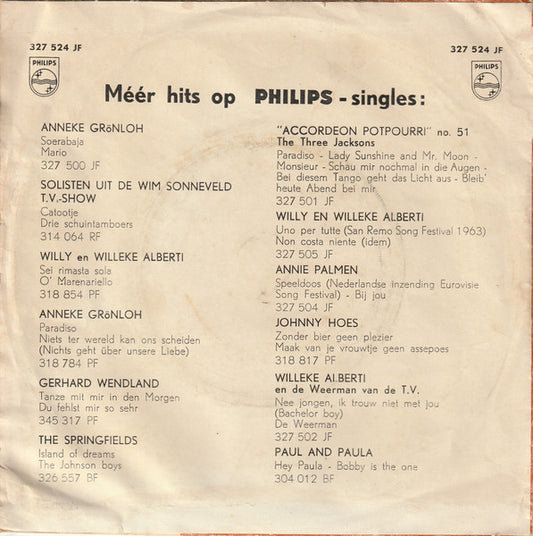 Willy Alberti - Buona Notte Bambino Vinyl Singles Vinyl Zeer Goed / Hoesje Goed "VINYLSINGLES.NL"