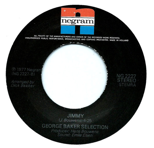 George Baker Selection - Beautiful Rose Vinyl Singles Vinyl Goed / Hoes Generic