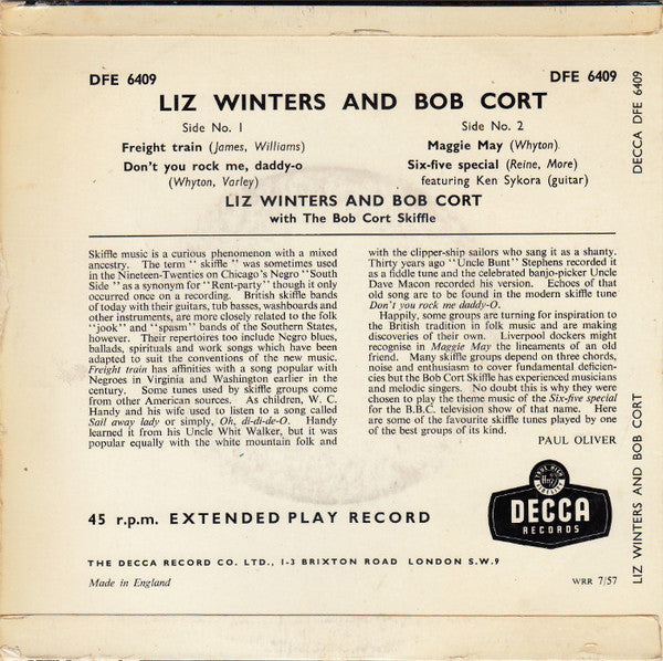 Liz Winters & Bob Cort - Skiffle