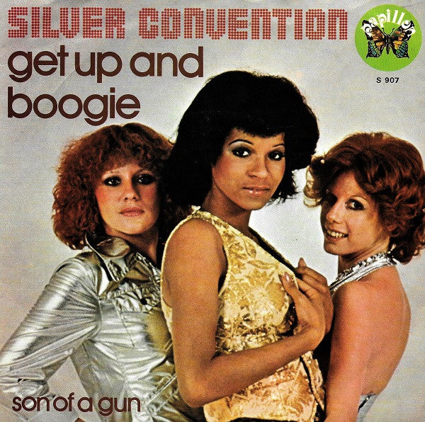 Silver Convention - Get Up And Boogie Vinyl Singles Vinyl Very Good (VG) <br> Hoes Good Plus (G+)