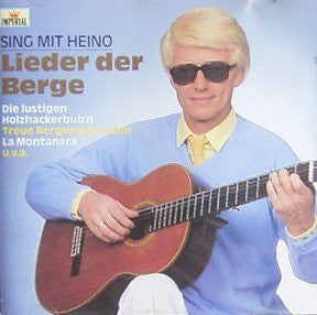 Heino - Lieder Der Berge (CD) Compact Disc Vinyl Very Good (VG) <br> Hoes Good Plus (G+)