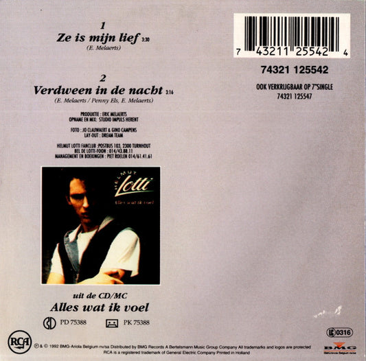 Helmut Lotti - Ze Is Mijn Lief