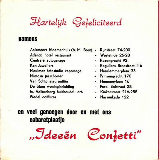 Lurelei - Strooien Met "Ideeën Confetti"