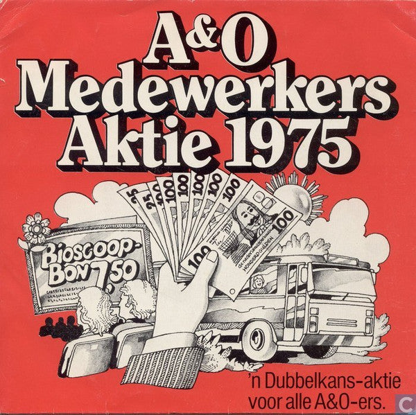 Tol Hansse - A&O Medewerkers Aktie Vinyl Singles Vinyl Very Good (VG) <br> Hoes Good Plus (G+)