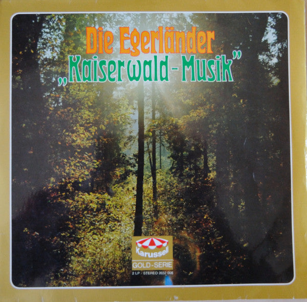 Egerländer Kaiserwald-Musik - Die Egerländer Kaiserwald-Musik (LP) Vinyl LP Dubbel Vinyl Very Good (VG) <br> Hoes Good Plus (G+)