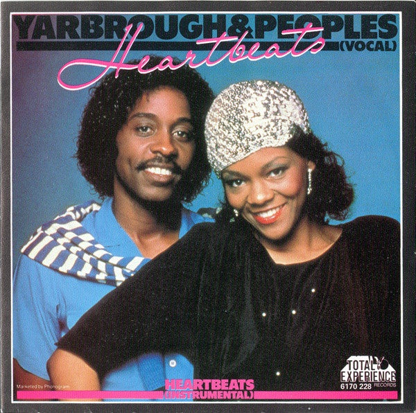 Yarbrough & Peoples - Heartbeats Vinyl Singles Vinyl Very Good (VG) <br> Hoes Good Plus (G+)
