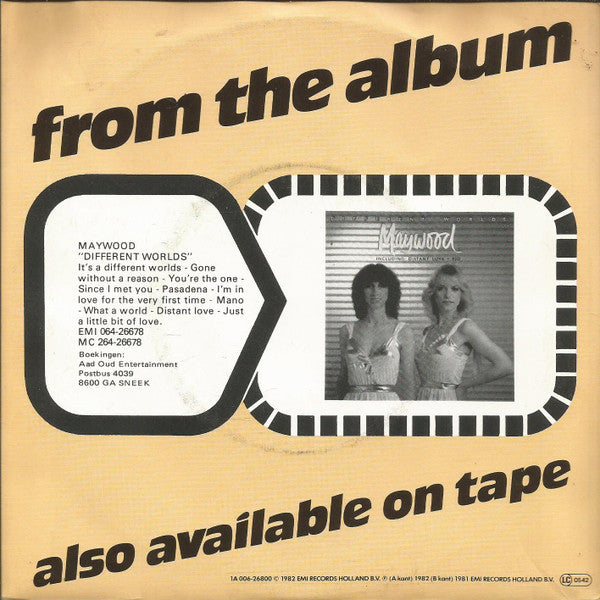 Maywood - Getaway 40747 Vinyl Very Good (VG) <br> Hoes Good Plus (G+)