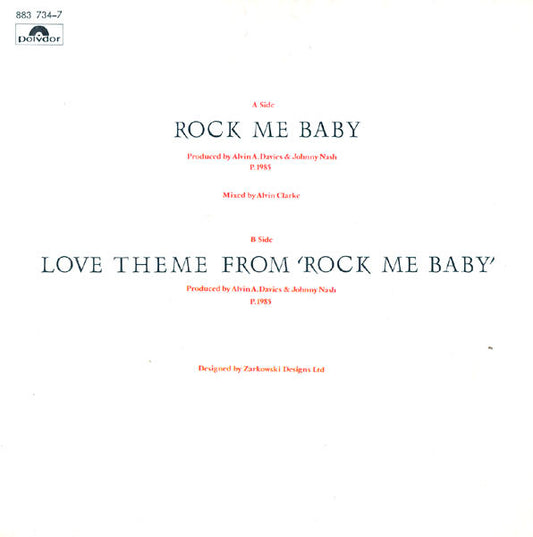 Johnny Nash - Rock Me Baby