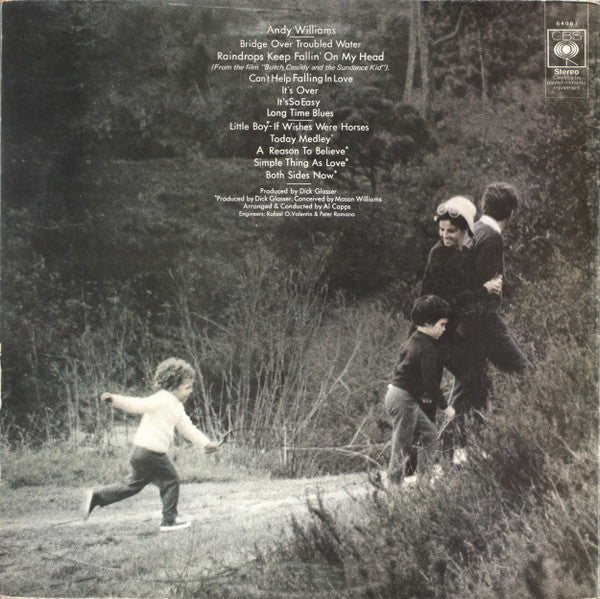 Andy Williams - Can't Help Falling In Love (LP) Vinyl LP Vinyl Zeer Goed / Hoesje Goed "VINYLSINGLES.NL"