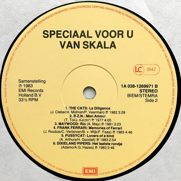 Various - Speciaal Voor U Van Skala (LP) Vinyl LP