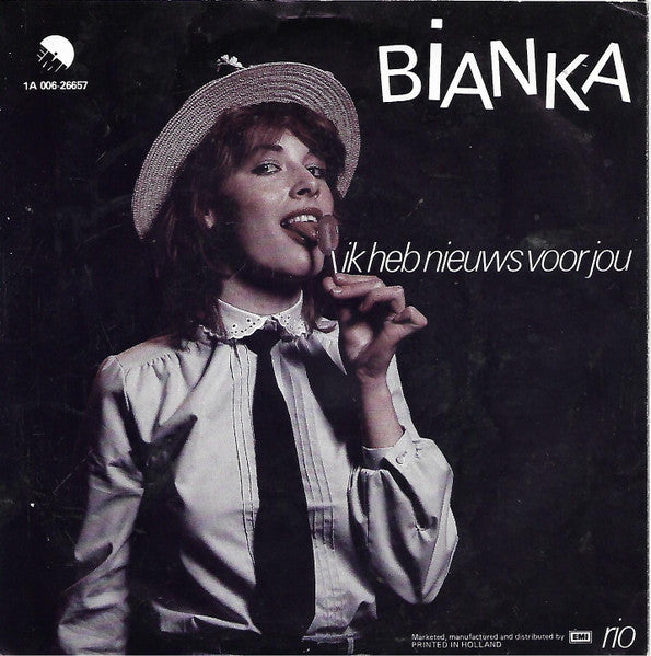 Bianka - Ik Heb Nieuws Voor Jou Vinyl Singles Vinyl Very Good (VG) <br> Hoes Good Plus (G+)