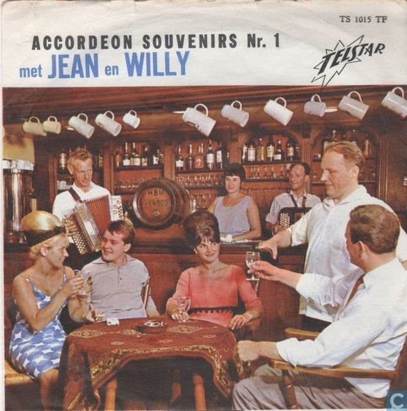 Jean En Willy - Accordeon Souvenirs Nr. * Vinyl Singles Vinyl Very Good (VG) <br> Hoes Good Plus (G+)