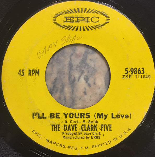 Dave Clark Five - Over And Over Vinyl Singles Vinyl Goed / Hoes Generic