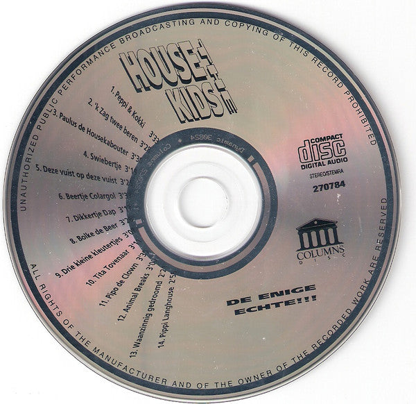 House The Kids - House The Kids (CD) Compact Disc Goede Staat