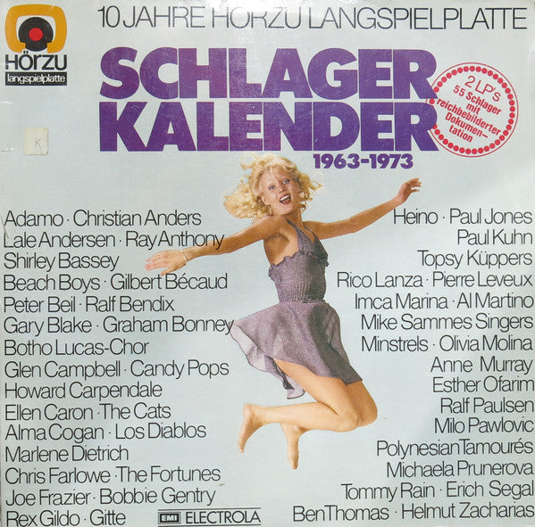 Various - Schlager Kalender 1963-1973 (LP) Vinyl LP