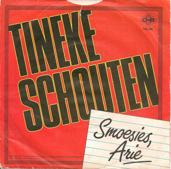 Tineke Schouten - Smoesies, Arie Vinyl Singles Vinyl Very Good (VG) <br> Hoes Good Plus (G+)