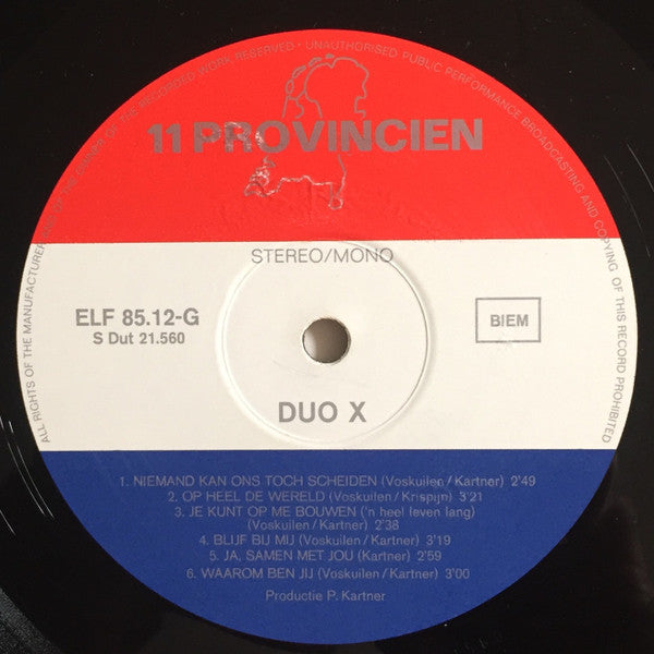 Duo X en De Kermisklanten - In Gedachten Zie Ik Het Kerkje Weer (LP) 52329