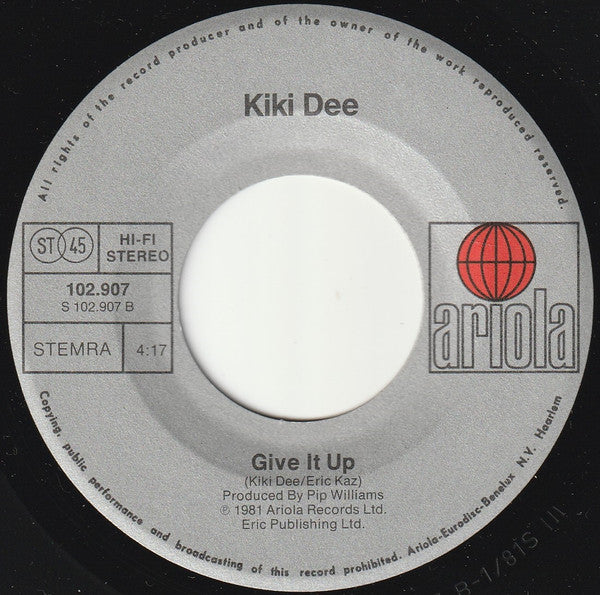 Kiki Dee - Star Vinyl Singles Vinyl Goed / Hoes Generic