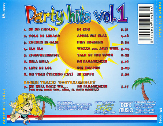 Various - Party Hits Vol. 1 (Costa Brava) (CD) Compact Disc Goede Staat "VINYLSINGLES.NL"