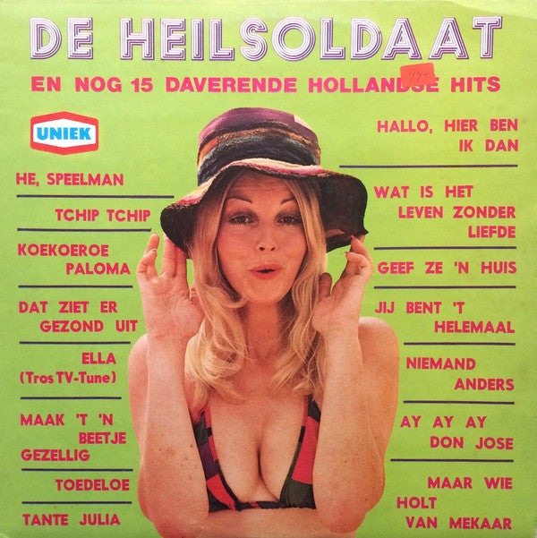 Various - De Heilsoldaat En Nog ** Daverende Hollandse Hits (LP) Vinyl LP Vinyl Very Good (VG) <br> Hoes Good Plus (G+)