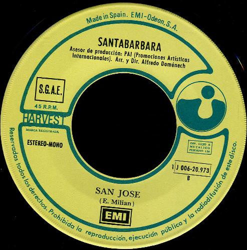 Santabarbara - Charly Vinyl Singles Vinyl Very Good (VG) <br> Hoes Generic
