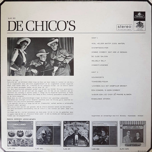 Chico's - Koel Helder Water Vinyl LP Vinyl Zeer Goed / Hoesje Goed "VINYLSINGLES.NL"