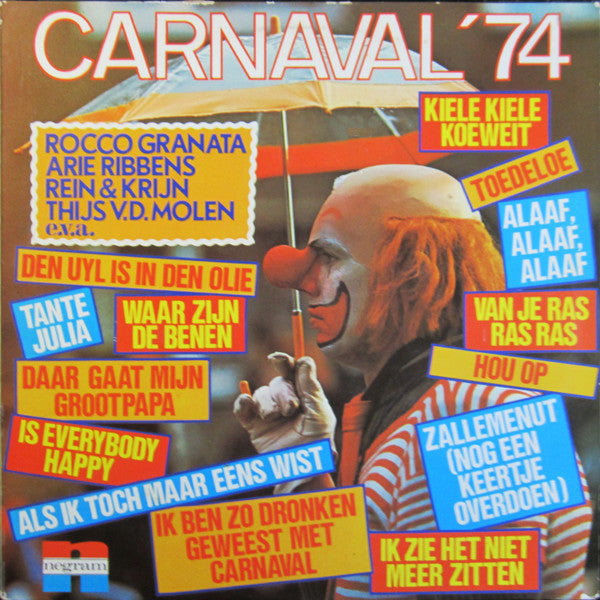 Various - Carnaval '74 (LP) Vinyl LP