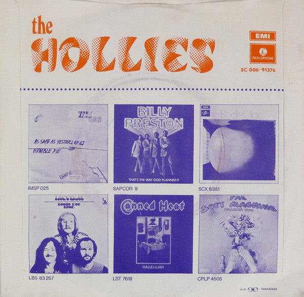 Hollies - I Can't Tell The Bottom From The Top (B-Keus) Vinyl Singles Vinyl Goed / Hoes Slecht